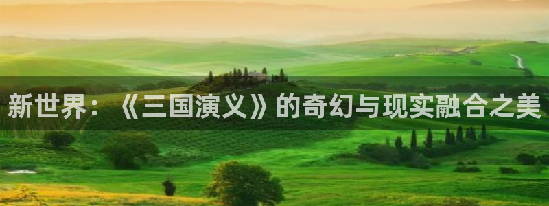长运娱乐账号登录网站：新世界：《三国演义》的奇幻与现实融合之美